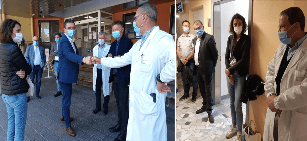 Riaprono i punti nascita di Cavalese e Cles e la solita passarella è servita tra foto di rito e sorrisi mentre il Trentino