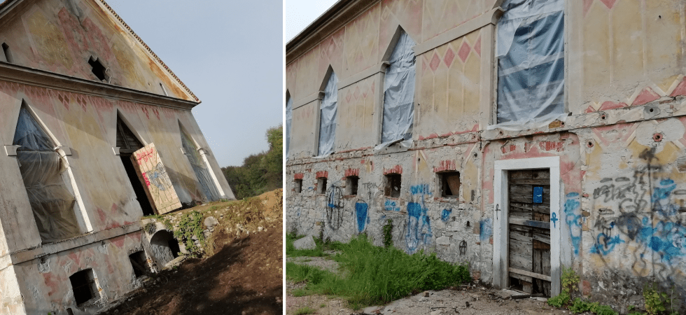 Vandali in azione a Sedico: graffiti e scarabocchi sugli affreschi