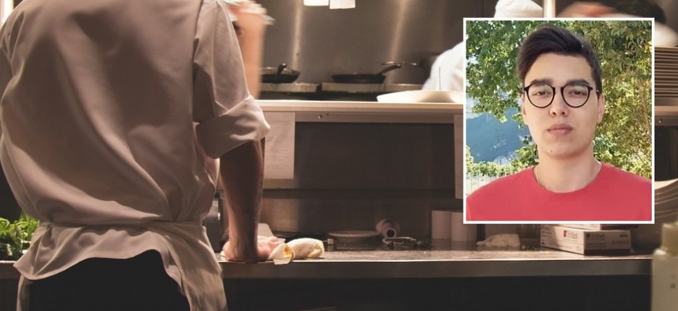 Dalla Tunisia all'Italia, la storia di Souhail: A Trento lavoro in una cucina di un ristorante