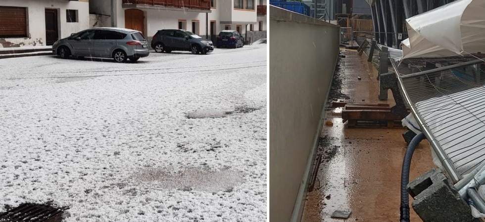 Il maltempo colpisce tutta la regione, a Trento danni alle Albere per le raffiche di vento