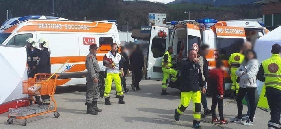Foto d'archivio Drammatico incidente in Val Pusteria, morto un motociclista: vani i tentativi di rianimarlo