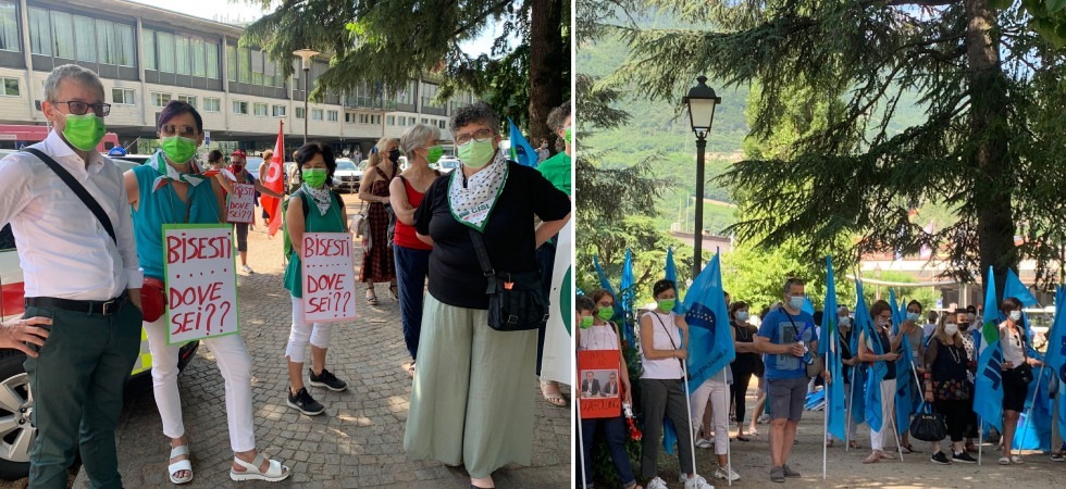 Le scuole d'infanzia scendono in piazza: Dalla Provincia nessun confronto''