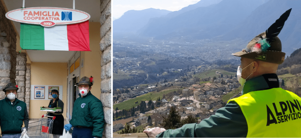 Alpini, nell'anno della pandemia 345 volontari andati avanti'' ma enorme l'impegno per contrastare il virus