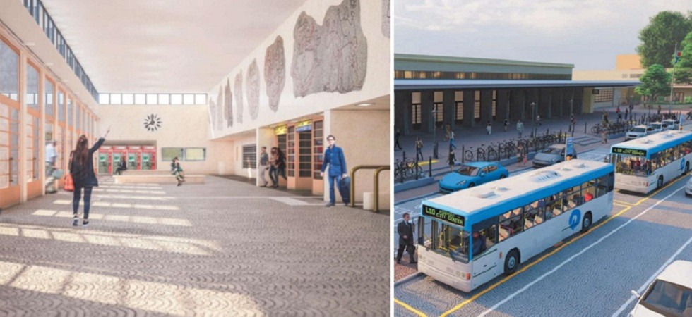 Più stalli per le bici, un ufficio turistico e spazi esterni per eventi artistici e ristorazione