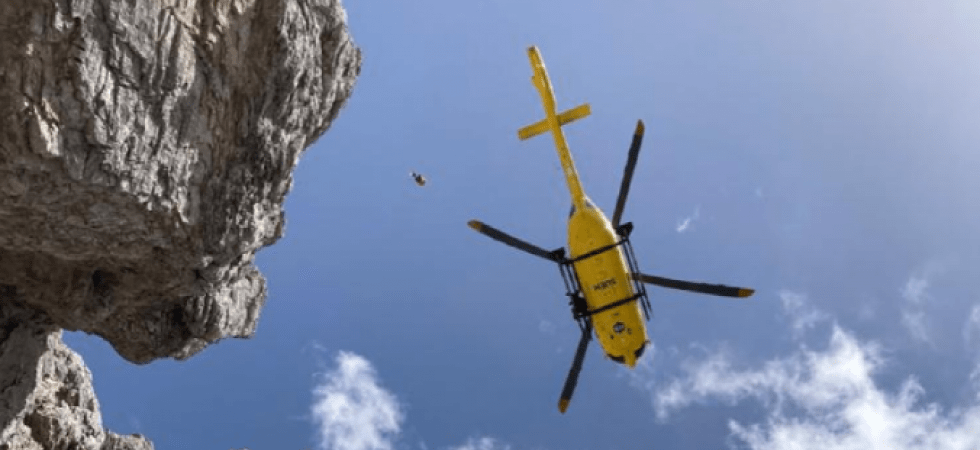Tragedia in montagna, perde l'equilibrio dalla cresta degli Sfornioi e precipita per 150 metri
