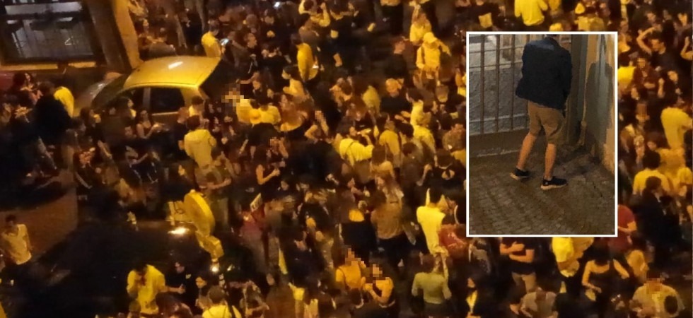 La movida a Trento non si ferma, altra serata di assembramenti e muri trasformati in orinatoi
