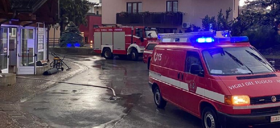 Nubifragio sulla Paganella, le strade diventano fiumi: si allagano gli scantinati dell'ambulatorio e della sede della