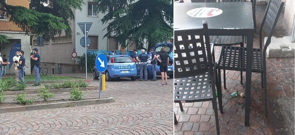 Prima le bottiglie di birra lanciate contro il locale e poi le minacce al titolare Ti ammazziamo''