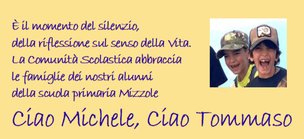 Tragedia della Lessinia, Michele e Tommaso erano inseparabili