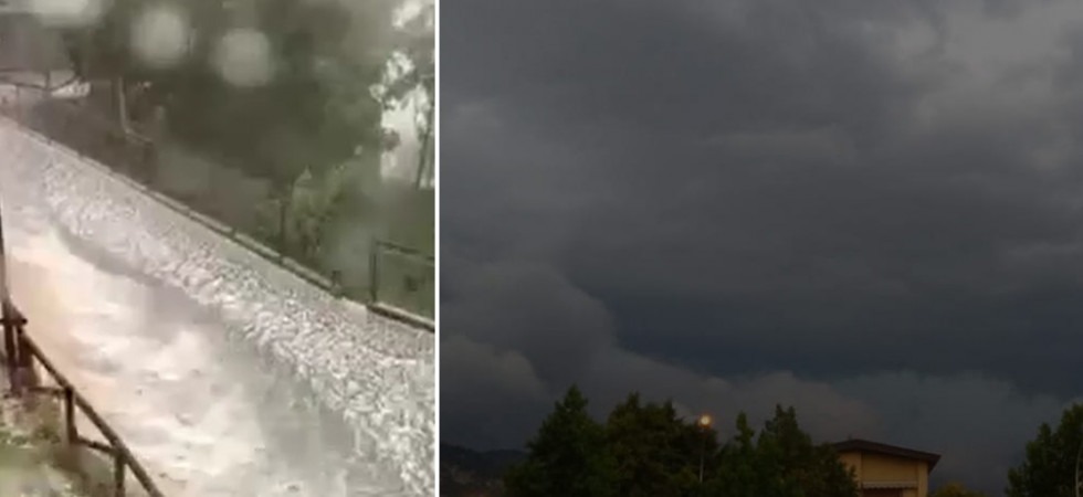 Maltempo, forte pioggia e temporali in diverse zone del Trentino