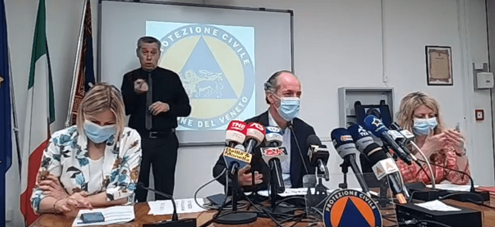 Dietrofront di Zaia sulla riapertura delle scuole: “Si parte il 13 settembre”