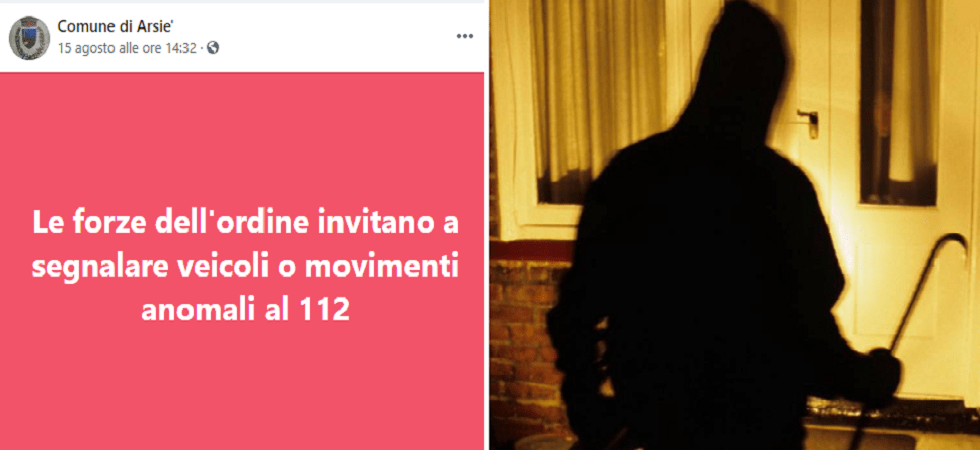Troppi furti e allora i residenti fanno le ronde con roncole e forconi