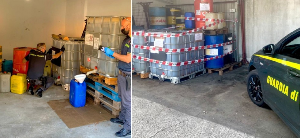 Nel garage di casa avevano costruito un distributore abusivo di gasolio, in due finiscono denunciati