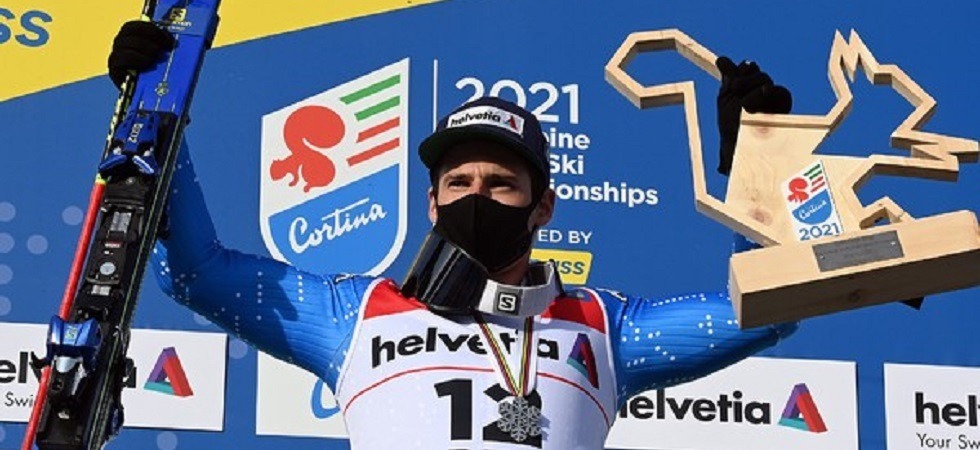 Luca De Aliprandini sul podio di Cortina (foto Elvis Piazzi) Luca De Aliprandini sul podio di Cortina (foto Elvis Piazzi)