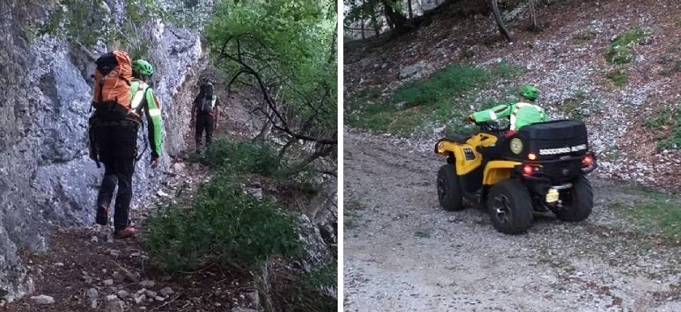 Turista chiama la moglie e dice di essere in difficoltà, ma quando i soccorritori arrivano sul posto lui se ne è già andato