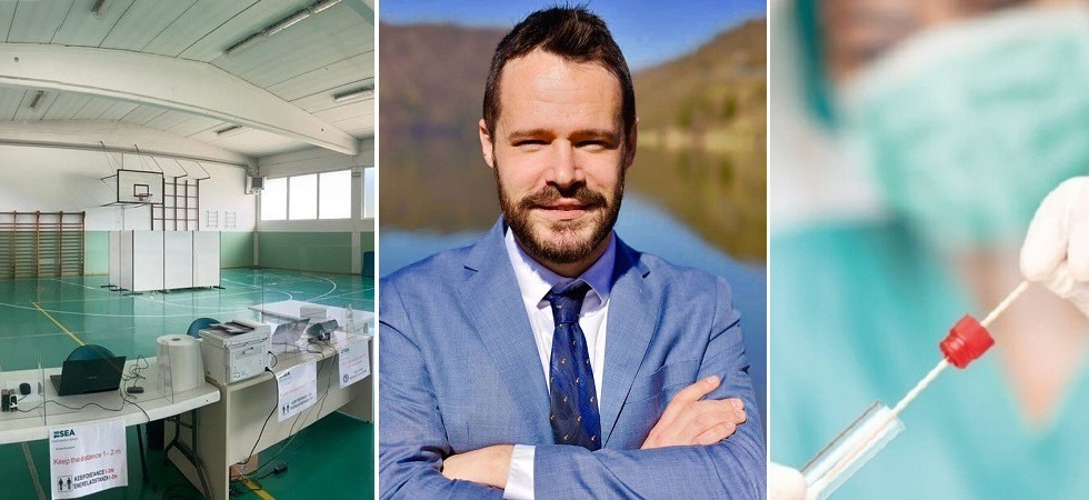 Green pass e tamponi, Levico: La farmacia sotto pressione ma il centro comunale ci permette di gestire i flussi