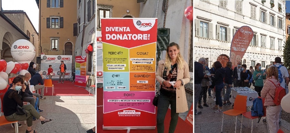 Admo festeggia il traguardo delle 101 donazioni, la presidente Lorenzini