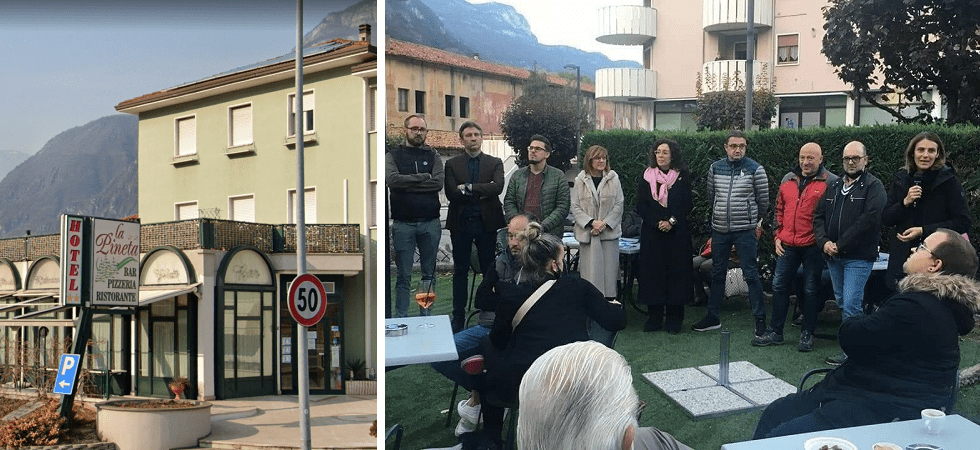 “No green pass”, il ristorante scelto dalla Lega (con Fugatti) per la castagnata il giorno dopo viene multato