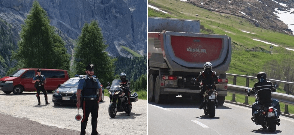 Foto d'archivio Troppi veicoli truccati sui passi delle Dolomiti: “Con il turismo mordi e fuggi le comunità locali perdendo la loro