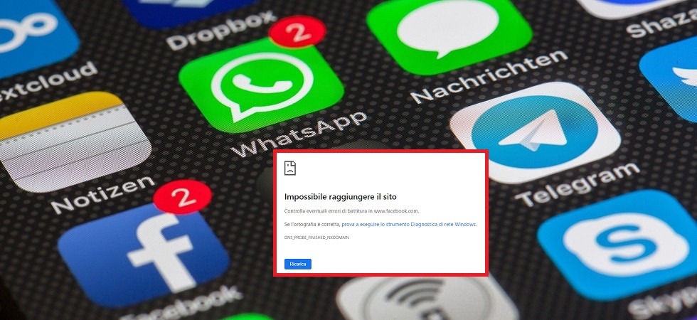 Facebook, Instagram e Whatsapp non funzionano: migliaia di segnalazioni in tutta Italia