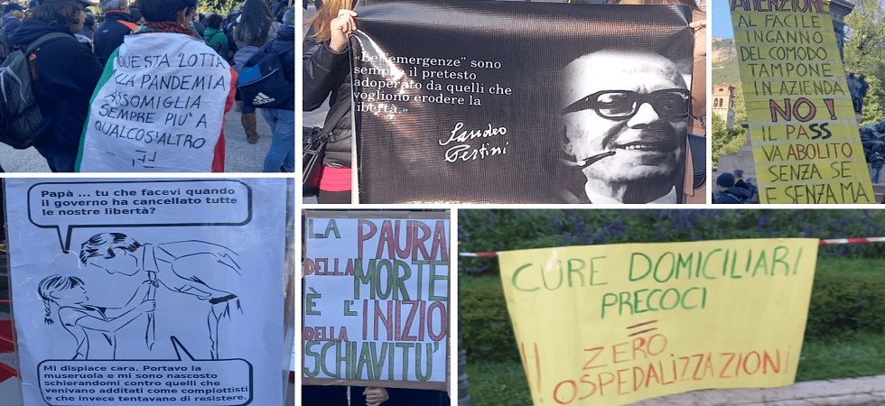 Proteste no green-pass, la situazione è grave ma non è seria