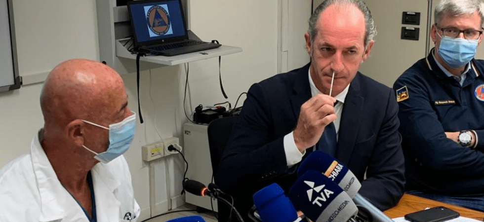 Tamponi per il Green Pass, Zaia: Non riusciremo a garantirli a tutti''
