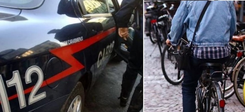 Viene fermato in bici perché ubriaco ma i carabinieri scoprono che il mezzo era anche rubato