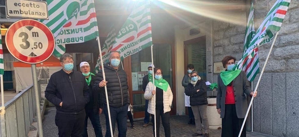 Presidio della Cisl a Tione: Rafforzare le valli con i fatti perché le chiacchiere sono state anche troppe