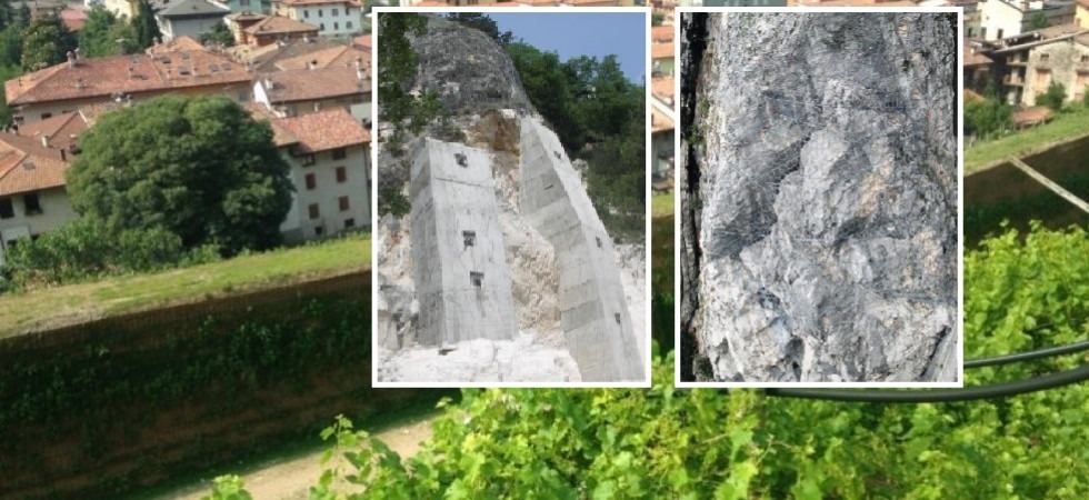 Abbandonata l'ipotesi di un altro vallo tomo: per mitigare il rischio crollo sopra Mori vecchio “interventi puntuali in