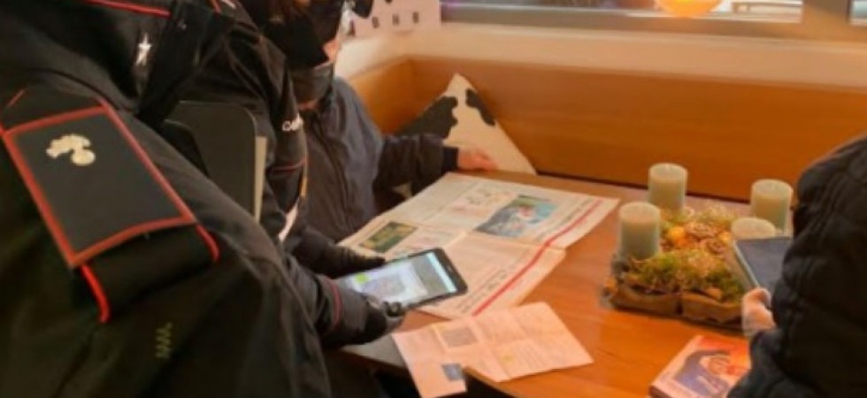 Covid19, raffiche di controlli in agriturismi e bar