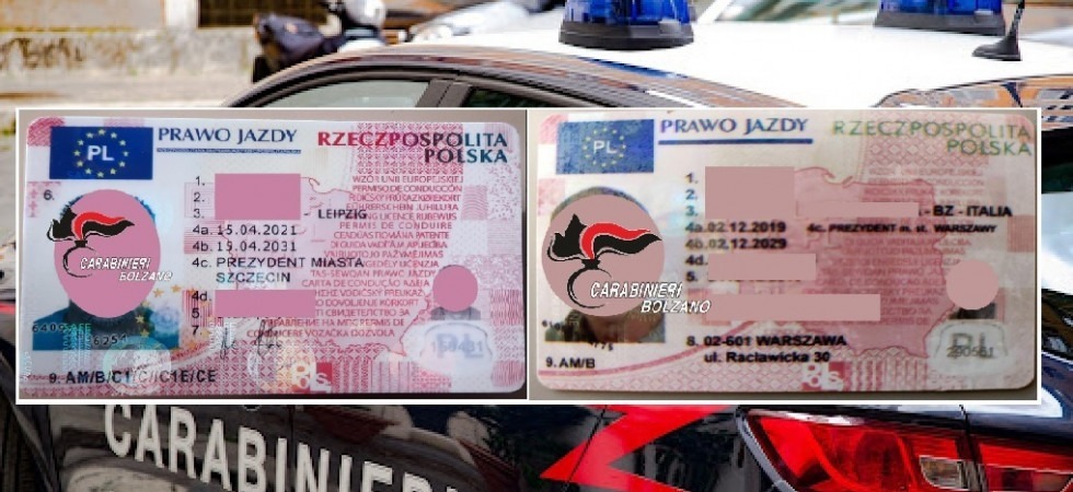 Giro di patenti polacche false, l'indagine dei carabinieri partita da un 60enne che voleva tornare a guidare
