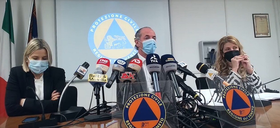 Covid, Zaia: Nelle prossime settimane tutta Italia o quasi in zona gialla