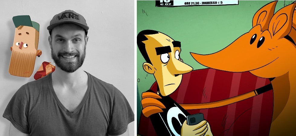 Da Brentonico alla serie “Strappare lungo i bordi”: anche il cartoonist Marco Raffaelli nel team per animare i disegni di