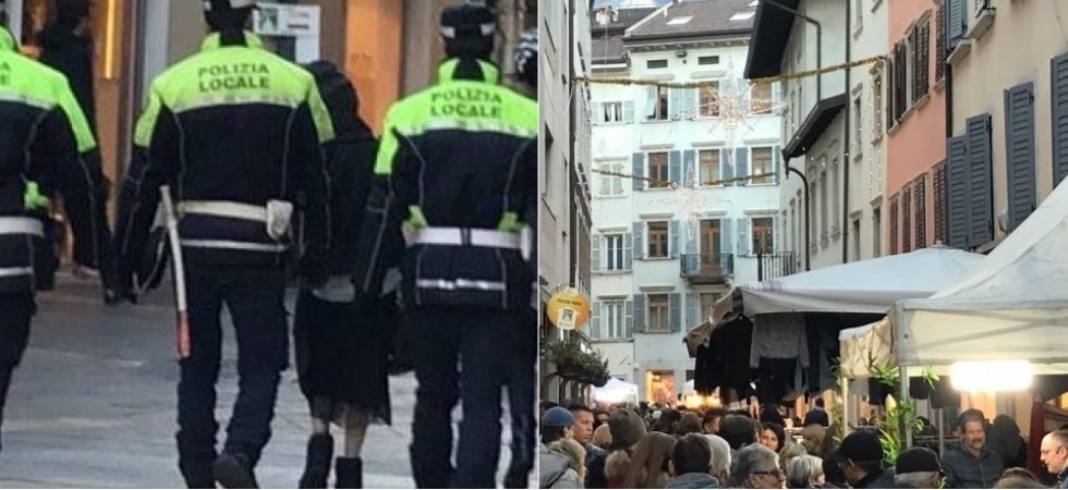 Trento, in centro mascherina e green pass obbligatori: torna la Fiera di Santa Lucia