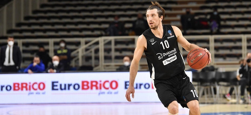 Foto Aquila Basket Basket Eurocup, ancora un insuccesso per l'Aquila Trento in Europa