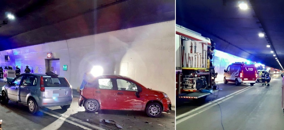 Incidente mortale in galleria, 84enne scende dall'auto in avaria e viene travolto