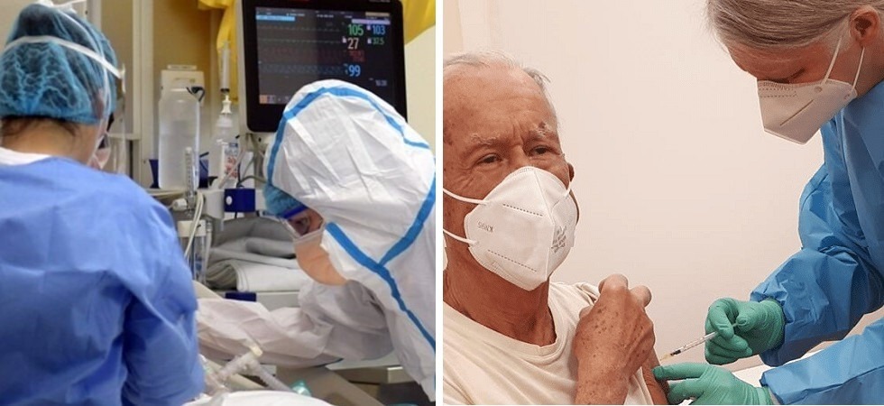 Covid in Italia, più positivi ma meno decessi