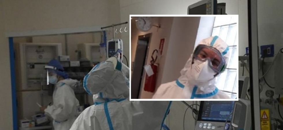 Dalla stanchezza in corsia al pianto dei pazienti prima di essere intubati