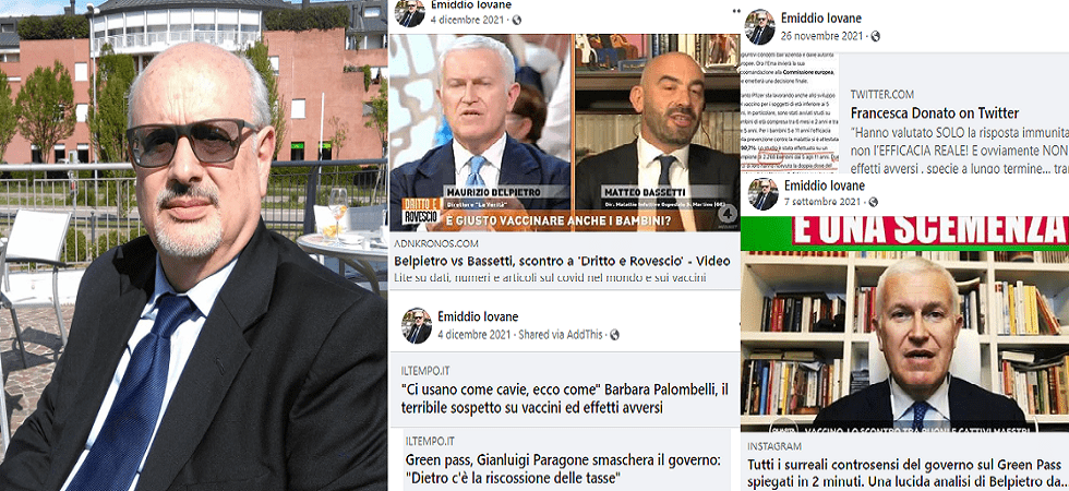 Ex prof no vax muore stroncato dal Covid
