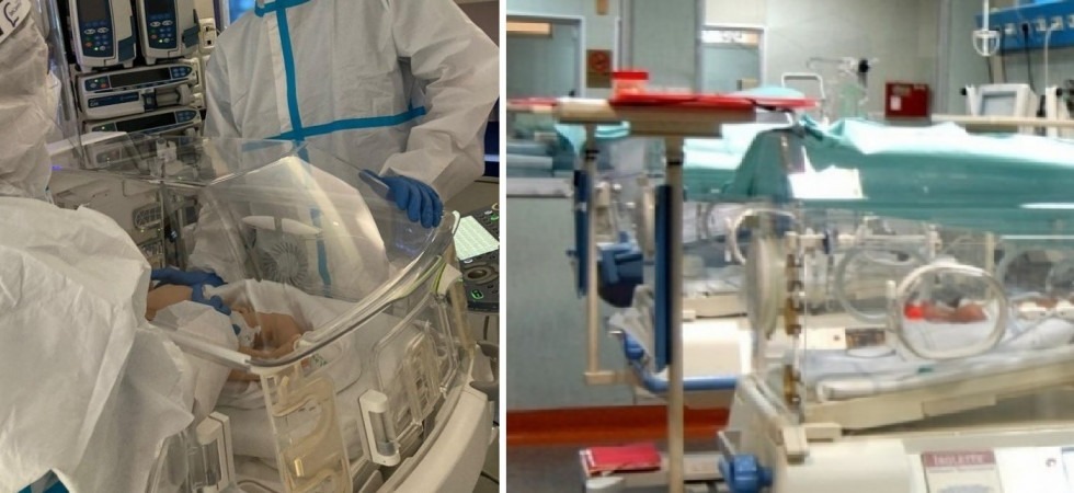 Neonato di 16 giorni ricoverato per polmonite da Covid19
