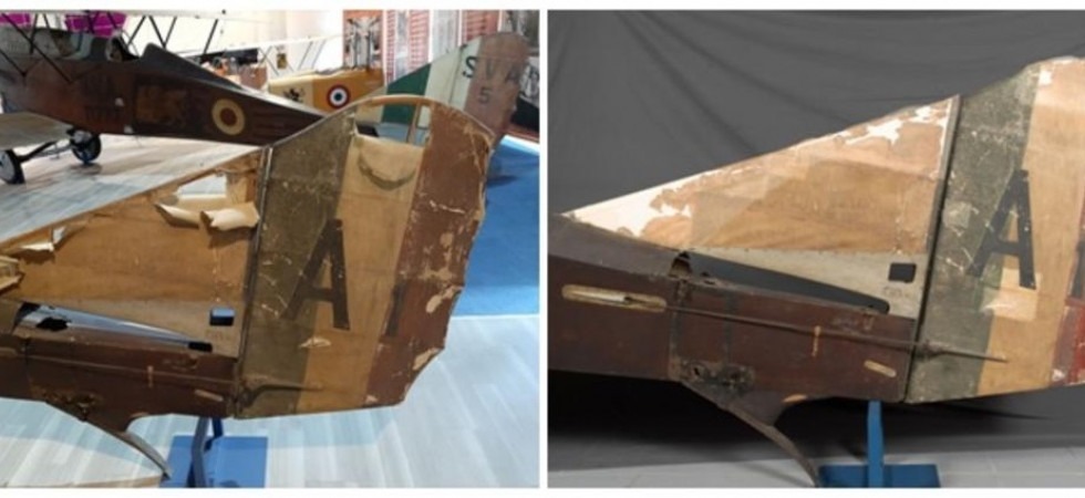 A Trento i primi interventi urgenti di restauro dello storico velivolo biplano Ansaldo A.1