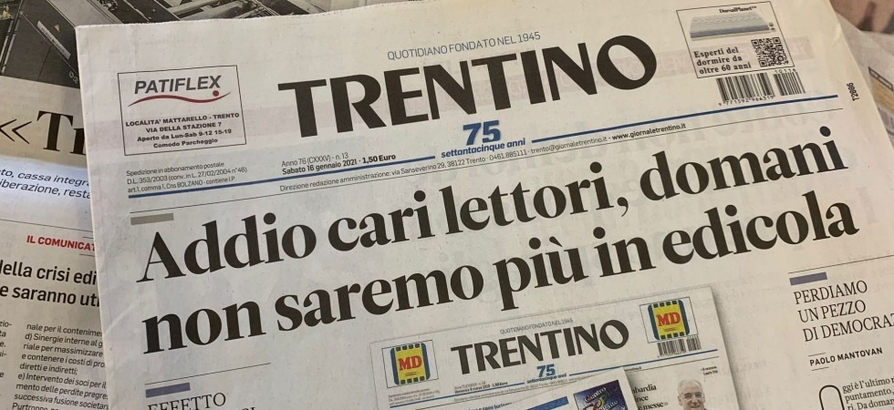 Anniversario chiusura Trentino, sabato la manifestazione: “Vertenza mai decollata nonostante la condanna per comportamento