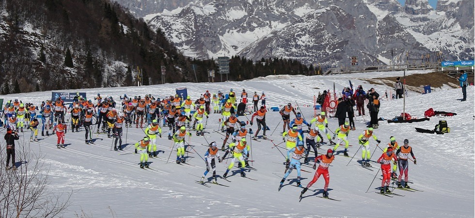 Foto di Raffaele Merler Alla Bondone Ski Marathon bis di Lorenzo Busin che vince anche nello skating