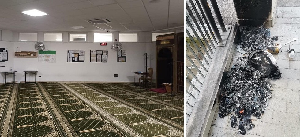 Raid contro il Centro islamico culturale di Trento: a fuoco alcuni sacchi dell’immondizia