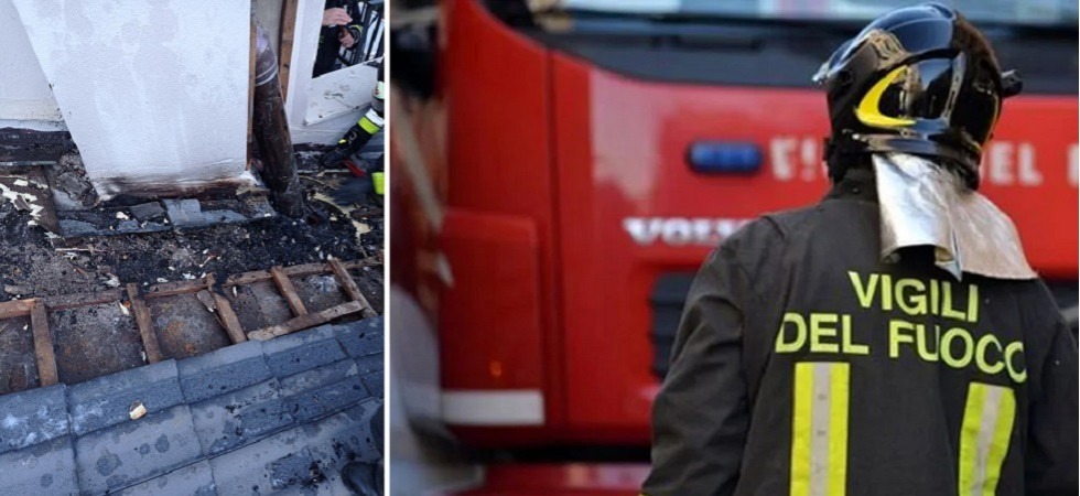 Il fumo e poi le fiamme, brucia il tetto di un'abitazione in Valsugana