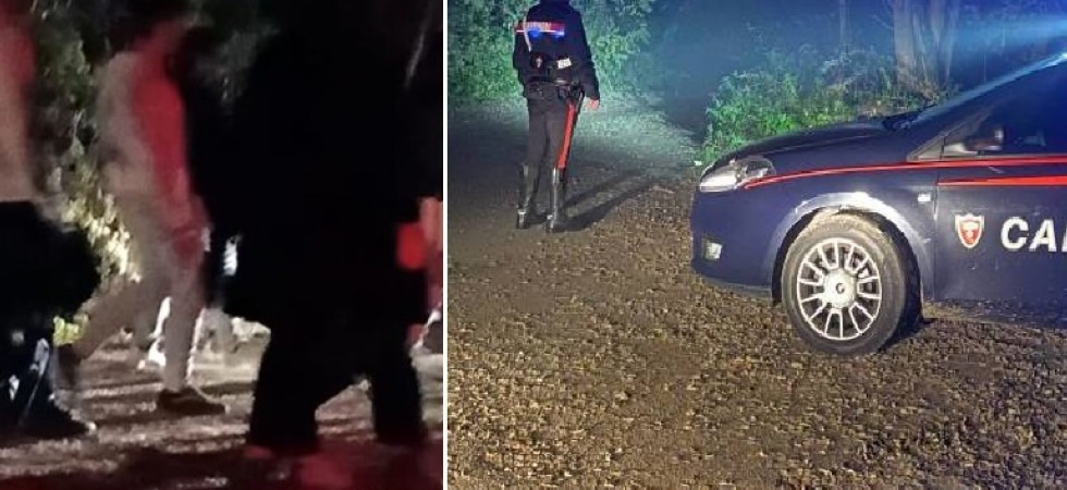 Organizzano una festa abusiva in un capannone agricolo, le forze dell'ordine fermano oltre 100 persone