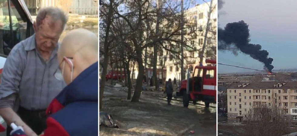 Ucraina, civili in fuga. Cgil Cisl Uil e Acli: Subito corridoi umanitari''