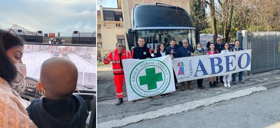 Guerra in Ucraina, quattro bimbi oncologici in arrivo a Verona insieme alle loro madri