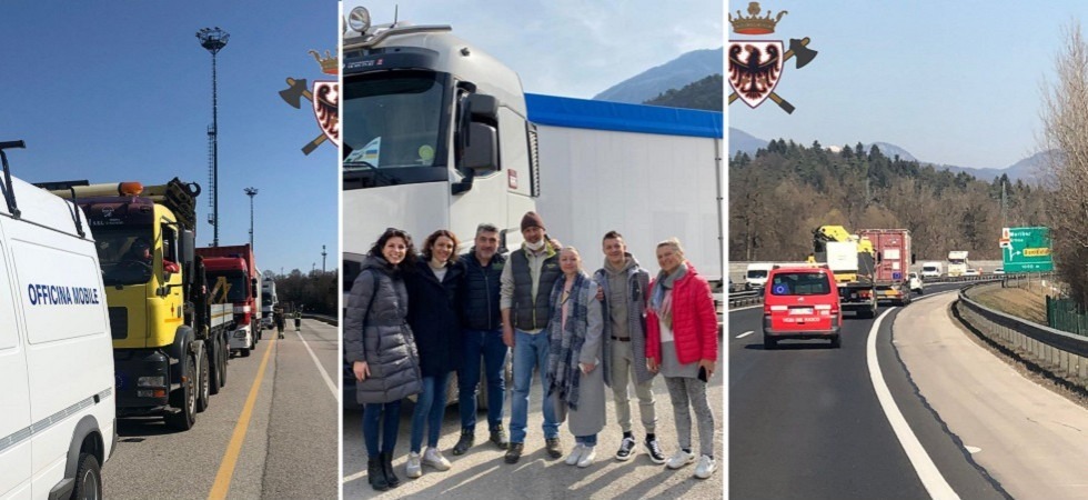 E' partito il camion solidale con vestiario, medicinali e alimenti