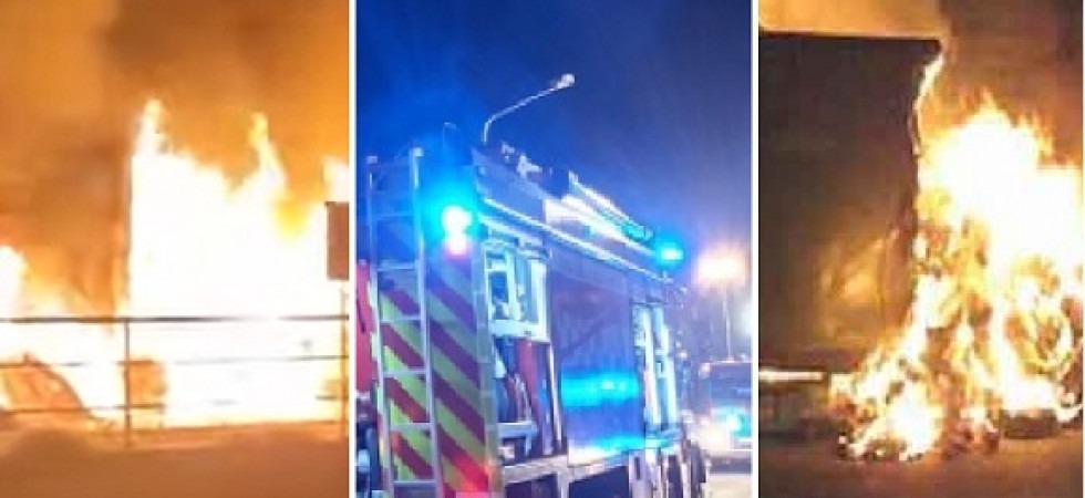 Vandali a Trento, ancora cassonetti incendiati nella notte